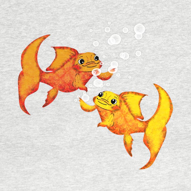 Gold fish by maryglu